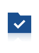 folder check icon