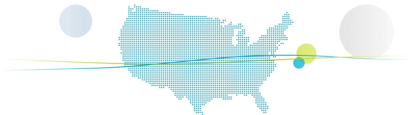 usa dotten map